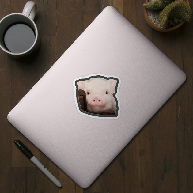 Pig Pet Cute - Oil Paint by ngoclucbkhn